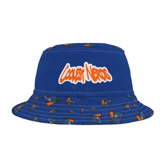 Pocket Square Pattern Bucket Hat